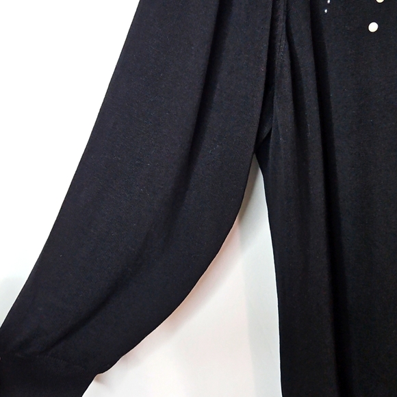 Nine Leonard Black Studded Dress Size 3x - Picture 4 of 6